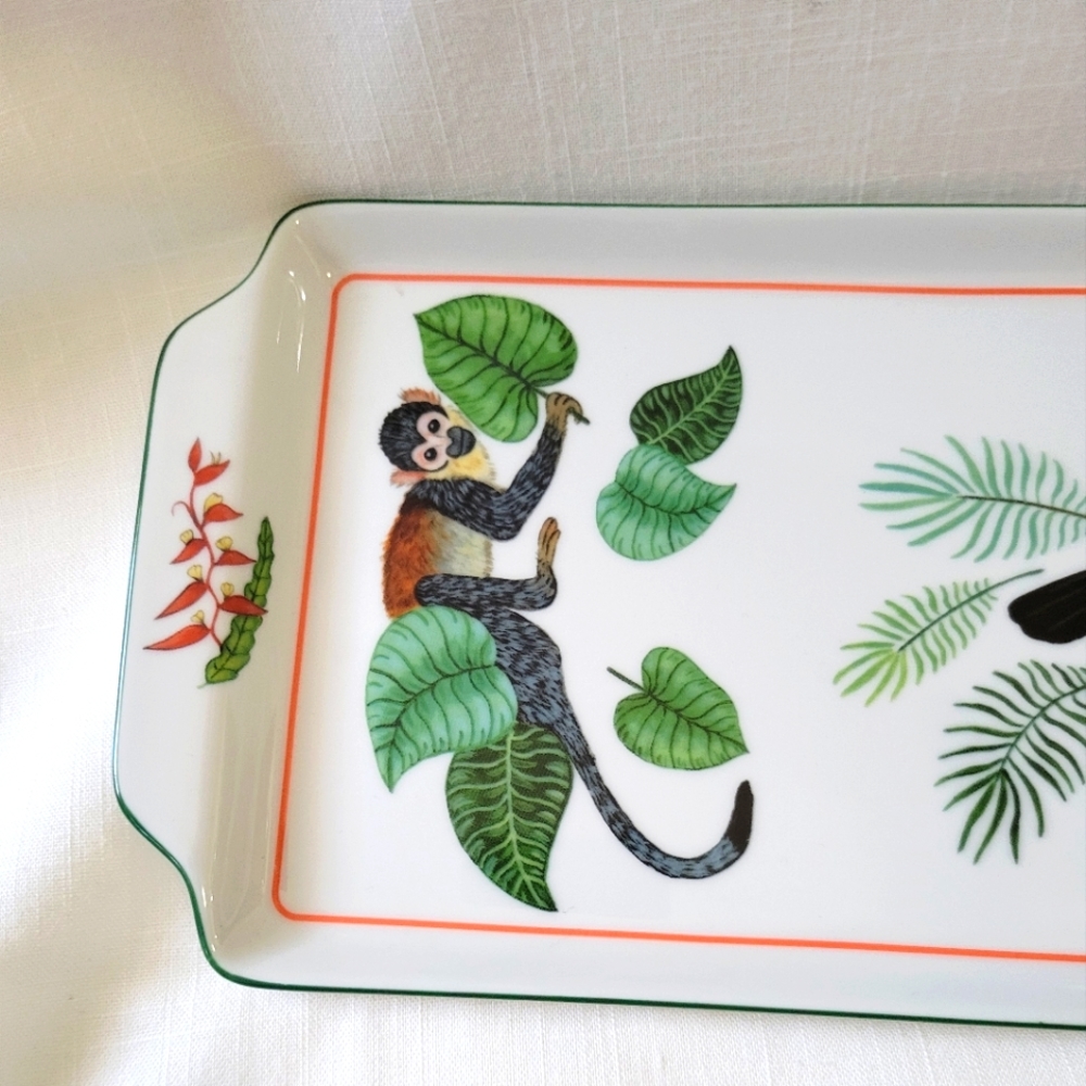 COPY - Lynn Chase Beautiful Rainforest Sandwich Tray - Picture 7 of 12